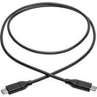 Tripp Lite by Eaton USB 20 Hi-Speed Cable with 5A Rating USB-C to USB-C MM 3 ft - 3 ft USB Data Transfer Cable for MacBook Pro U040-003-C-5A