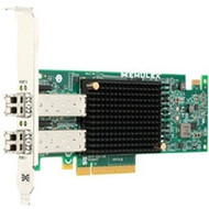 Dell Emulex LPe31002-M6-D Fibre Channel Host Bus Adapter - PCI Express 30 x8 - 16 Gbits - 2 x Total Fibre Channel Ports - Plug-in 403-BBMF