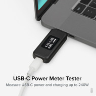 Plugable Electric Voltage Measuring Device - Voltage Measurement Current Measurement - USB USBC-VAMETER3