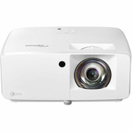 Optoma UHZ35ST 3D Short Throw DLP Projector - 169 - Portable - White - High Dynamic Range HDR - Front - 480i - 30000 Hour Normal - UHZ35ST