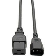 Tripp Lite 6ft Power Cord Cable C19 to C16 Heavy Duty 15A 14AWG 6 - 250 V AC  15 A - Black - 6 ft Cord Length - IEC 60320 C19  IEC P047-006