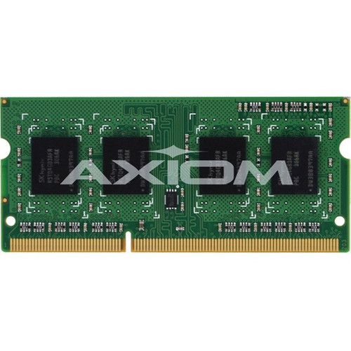 Axiom 4GB DDR3 SDRAM Memory Module - For Notebook, Desktop PC - 4 GB - DDR3-1600/PC3-12800 DDR3 SDRAM - 204-pin - SoDIMM (B4U39AA-AX)