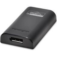 Kensington VU4000D USB 30 to DisplayPort 4K Video Adapter - 1 x DisplayPort 12 Digital AudioVideo - Female - 1 x USB 30 Type A - - K33989WW
