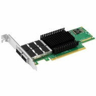 Axiom 200Gbs Dual Port QSFP56 PCIe 40 x16 NIC Card - PCIE4-2QSFP28-AX - PCI Express 40 x16 - 2 Ports - Optical Fiber - 100GBase-X PCIE4-M2QSFP56-AX