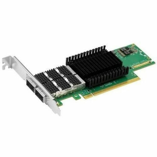 Axiom 200Gbs Dual Port QSFP56 PCIe 4.0 x16 NIC Card - PCIE4-2QSFP28-AX - PCI Express 4.0 x16 - 2 Port(s) - Optical Fiber - 100GBase-X (PCIE4-M2QSFP56-AX)