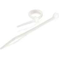 C2G 775 Inch Releasable Cable Tie - Cable Tie - Natural - 50 43044