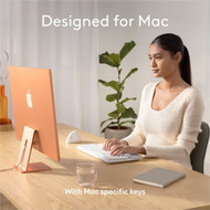 Logitech MX Keys Keyboard - Wireless Connectivity - Bluetooth - 3281 ft 10000 mm Easy-Switch OnOff Switch Hot Keys - Windows - 920-012402