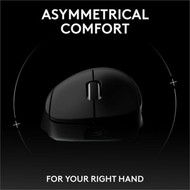 Logitech G PRO X SUPERLIGHT 2 DEX Gaming Mouse - HERO 2 - Wireless - Radio Frequency - 240 GHz - Rechargeable - Black - USB 20 - dpi 910-007328