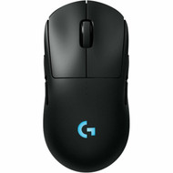 Logitech G PRO 2 LIGHTSPEED Gaming Mouse - HERO 2 - Wireless - Radio Frequency - 240 GHz - Rechargeable - Black - USB 20 - 32000 dpi 910-007246
