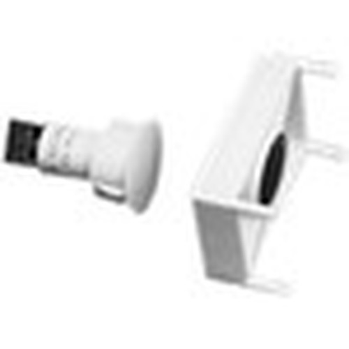 GRI Security Device Magnet - Recessed Mount - Door - White (8080-TMC-W)