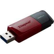 Kingston DataTraveler Exodia M USB Flash Drive - 128 GB - USB 32 Gen 1 - Red Black - 5 Year Warranty - 1 Pack DTXM128GB