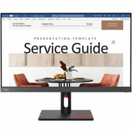 Lenovo ThinkVision S24i-30 24 Class Full HD LED Monitor - 169 - Raven Black - 238 Viewable - In-plane Switching IPS Technology - 63DEKAT3US