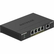 Netgear 5-Port Gigabit Ethernet SOHO Unmanaged Switch with 4 Ports PoE 83W - 5 Ports - Gigabit Ethernet - 101001000Base-T - 2 - W GS305PP-300NAS