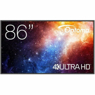 Optoma N3861K Digital Signage Display - 86 LCD - 24 Hours7 Days Operation - ARM Cortex A55 - 3840 x 2160 - 4K UHD - 8 ms - Direct - N3861K