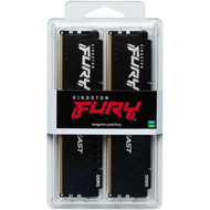 Kingston 32GB 2x16GB DDR5 6000MTs CL30 FURY Beast Black XMP - 32 GB 2 x 16GB - DDR5-6000PC5-48000 DDR5 SDRAM - 6000 MHz Memory - KF560C30BBK2-32