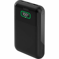 Belkin 65W 3-port USB Power Bank w Digital Display - 20K mAh - 2xUSB-C 1xUSB-A - Portable Charger - w USB-C to USB-C Cable - Black BPB020btBK