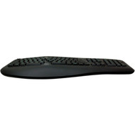 Adesso AKB-150EB-FR Color Illuminated Ergonomic Keyboard - Cable Connectivity - USB Interface Media Player Internet Multimedia Next AKB-150EB-FR