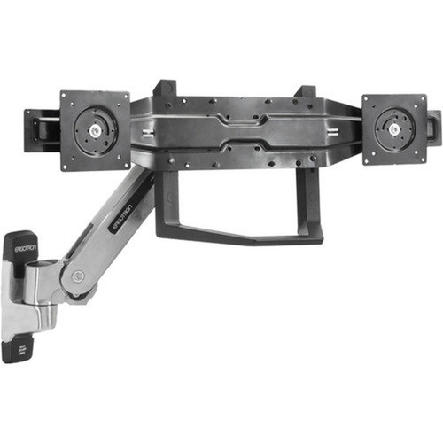 Ergotron Mounting Bracket for Flat Panel Display - Black - 22" to 26" Screen Support - 16.33 kg Load Capacity (97-718-009)