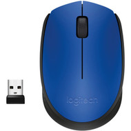 Logitech M170 Wireless Mouse - Optical - Wireless - Radio Frequency - Blue - USB 20 - 1000 dpi - Scroll Wheel - Symmetrical 910-004800