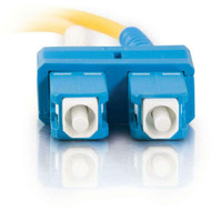 C2G 10m SC-SC 9125 OS2 Duplex Single-Mode PVC Fiber Optic Cable - Yellow - 328 ft Fiber Optic Network Cable for Network Device - 2 x 18575