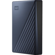 WD My Passport Ultra WDBFTM0050BBL 5 TB Portable Hard Drive - External - Blue - Desktop PC Device Supported - USB 30 - 256-bit - WDBFTM0050BBL-WESN