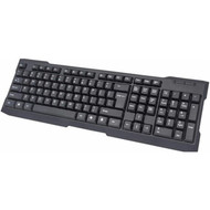 Manhattan Enhanced Keyboard - Cable Connectivity - USB 11 Interface - Windows XP Windows Vista Windows 7 Windows 81 Windows 10 - 175708