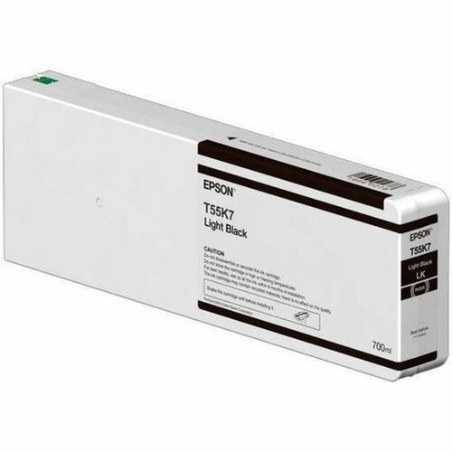 Epson T55K700 ULTRACHROME HD PHOTO LIGHT BK INK CART 700 ML