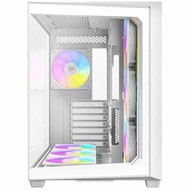 Antec Constellation Computer Case - Mid-tower - White - Tempered Glass Steel Plastic Glass - ATX ITX Micro ATX Motherboard - 10 x C5 ARGB WHITE