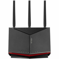 Asus RT-BE86U Wi-Fi 7 IEEE 80211 abgnacaxbe Ethernet Wireless Router - Dual Band - 240 GHz ISM Band - 5 GHz UNII Band - 4 x x RT-BE86U