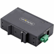 StarTechcom 5-Port Unmanaged Industrial Network Switch 101001000 Ethernet DIN RailWall-Mount IP30 Rated -40F-167F 960V DC - I51G-ETHERNET-SWITCH