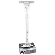 Atdec ceiling projector mount adjustable drop - Loads up to 33lb - VESA up to 65x200 - 360deg projector rotation - Adjustable drop TH-WH-PJ-CM