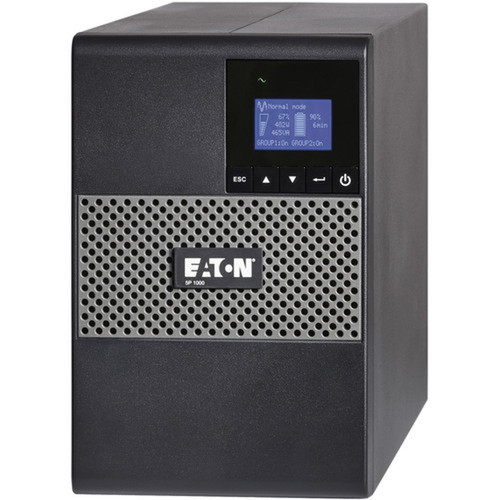 Eaton 5P Tower UPS - Tower - 5 Minute Stand-by - 110 V AC Input - 8 x NEMA 5-15R (5P1000)