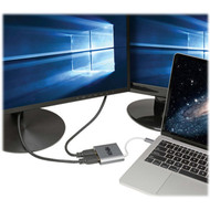 Tripp Lite by Eaton U444-06N-2H-MST HDMIUSBAudioVideo Adapter - 1 x USB Type C USB 31 Thunderbolt 3 Male - 2 x HDMI HDMI 14 Female U444-06N-2H-MST