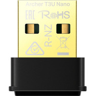 TP-Link Archer T3U Nano - AC1300 24G5G Dual Band Nano USB WiFi Adapter for PC - USB 20 Type A - 127 Gbits - 240 GHz ISM - 5 GHz ARCHER T3U NANO