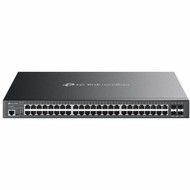 TP-Link Omada SG3452XMPP Ethernet Switch - 48 Ports - Manageable - Gigabit Ethernet - 101001000Base-T 10GBase-X - 3 Layer Supported SG3452XMPP