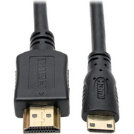 Tripp Lite by Eaton P571-001-MINI HDMI AV Cable - 1 ft 030 m HDMI AV Cable for AudioVideo Device Blu-ray Player AV Receiver P571-001-MINI