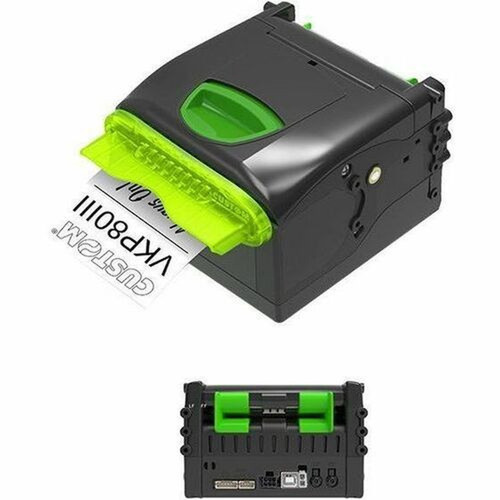 Custom VKP80III Kiosk Direct Thermal Printer - Monochrome - Receipt Print - USB - Serial - 9.84 in/s (250 mm/s) Mono - 203 dpi - 3.25" (915DX011700300)
