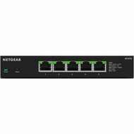 Netgear MS305E Ethernet Switch - 5 Ports - 25 Gigabit Ethernet - 25GBase-T - 3 Layer Supported - 560 W Power Consumption - Twisted MS305E-100NAS
