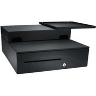 apg POS-Integrator System Cash Drawer - 5 Bill - 5 Coin - USB - Black - 740 18796 mm Height x 16 40640 mm Width x 1950 mm INT554B-BL