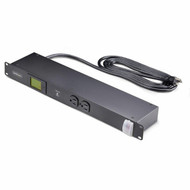 StarTechcom 8-Outlet Horizontal Rack Mount PDU 1U Server Power Distribution Strip wSurge Protector 125V15A 8ft24m Power Cord 8NM8-RACK-MOUNT-PDU