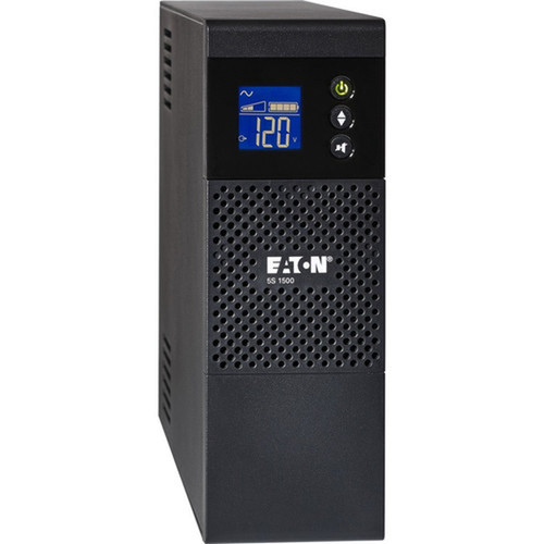 Eaton 5S UPS - Tower - 3 Minute Stand-by - 110 V AC Input - 115 V AC Output - 10 x NEMA 5-15R (5S1000LCD)