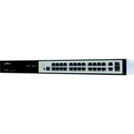 Luxul 26 Port24 PoE Gigabit Managed Switch - 26 Ports - Manageable - Gigabit Ethernet - 101001000Base-T 1000Base-X - 3 Layer - 2 XMS-2624P