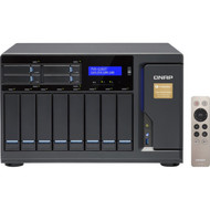 QNAP Turbo NAS TVS-1282T-I7-64G SANNASDAS Storage System - Intel Core i7 i7-6700 Quad-core 4 Core 340 GHz - 8 x HDD Supported - x TVS-1282T-I7-64G-US