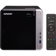 QNAP TS-453BT3 SANNASDAS Storage System - Celeron J3455 Quad-core 4 Core 150 GHz - 4 x HDD Supported - 6 x SSD Supported - 8 GB - TS-453BT3-8G-US