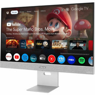 Asus ZenScreen MS27UC 27 Class 4K UHD Smart LED Monitor - 169 - Silver - 27 Viewable - In-plane Switching IPS Technology - LED - MS27UC