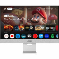 Asus ZenScreen MS27UC 27 Class 4K UHD Smart LED Monitor - 169 - Silver - 27 Viewable - In-plane Switching IPS Technology - LED - MS27UC