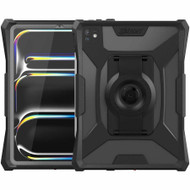 The Joy Factory aXtion Slim MH Rugged Carrying Case for 11" (279.40 mm) Apple iPad Pro 11 (2024) Tablet - Clear - Water Proof, Drop - (Fleet Network)