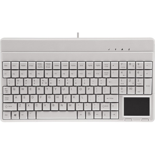 Cherry G86-6240 POS Keyboard - 109 Keys - USB - Light Gray (G86-62401EUAEAA)