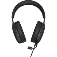 Corsair HS60 PRO SURROUND Gaming Headset - Yellow - Stereo - Mini-phone (3.5mm) - Wired - 32 Ohm - 20 Hz to 20 kHz - Over-the-head - - (Fleet Network)