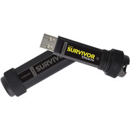Corsair Flash Survivor Stealth 1TB USB 3.0 Flash Drive - 1 TB - USB 3.0 Type A - 85 MB/s Read Speed - 20 MB/s Write Speed - Black (Fleet Network)
